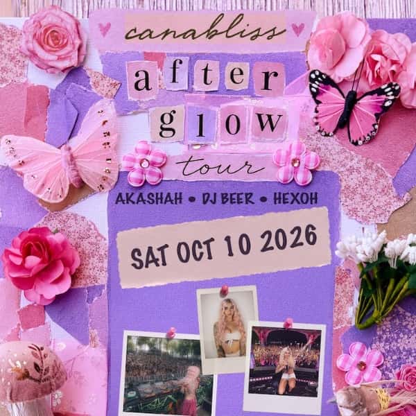 Flyer of Canabliss - After Glow Tour at SUBculture Saturdays