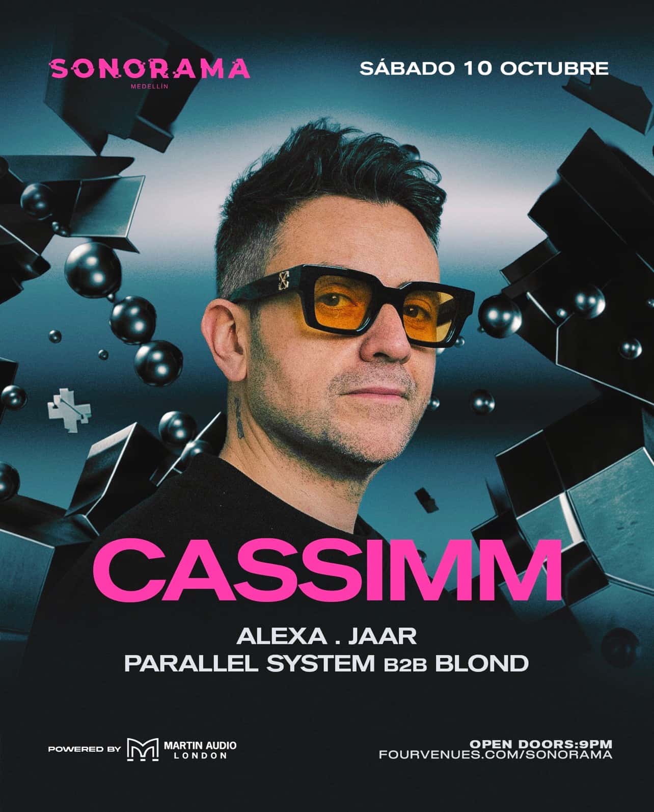 Flyer of Sonorama Pres / CASSIMM