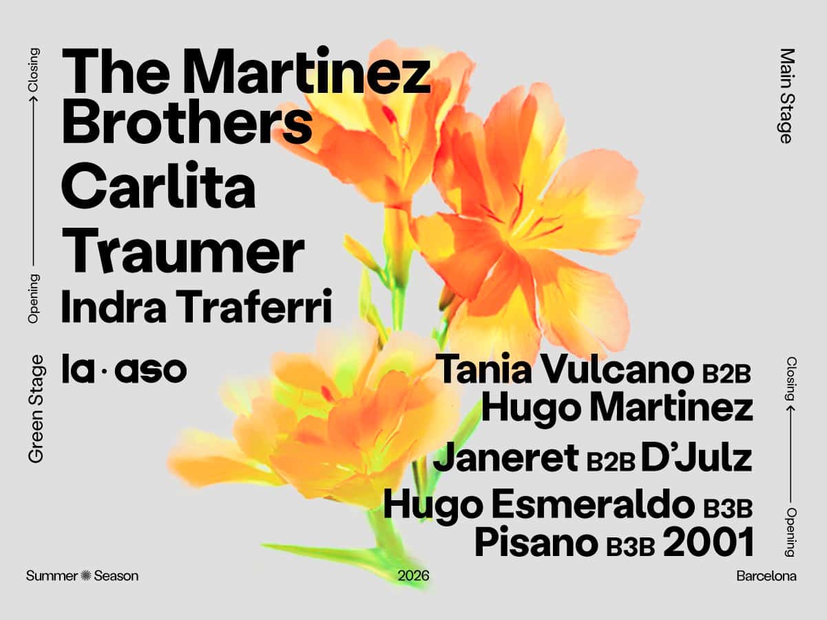Cartel de Brunch Electronik Barcelona 19 de julio, 2026 - Domingo 19