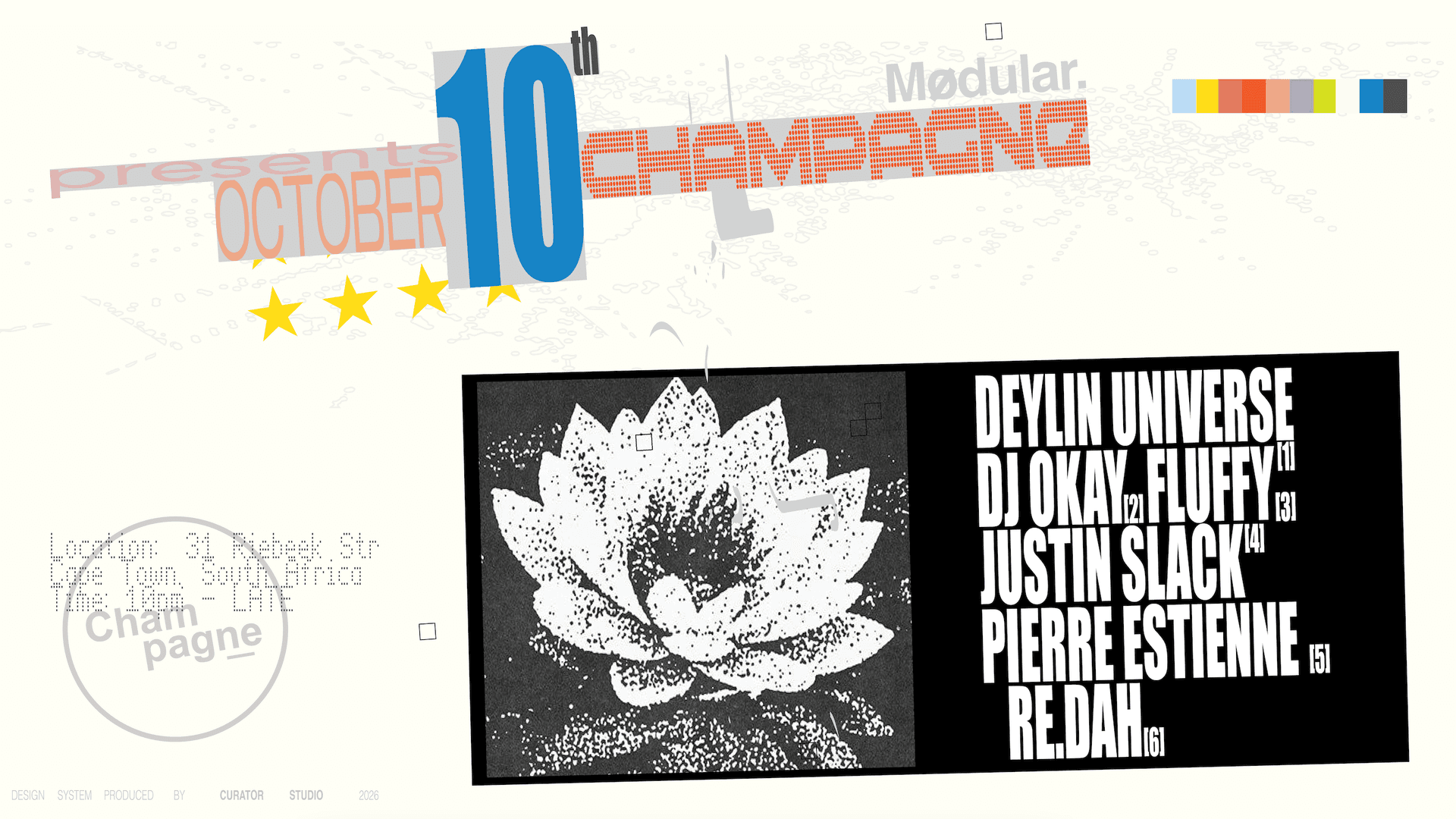Flyer of Champagne