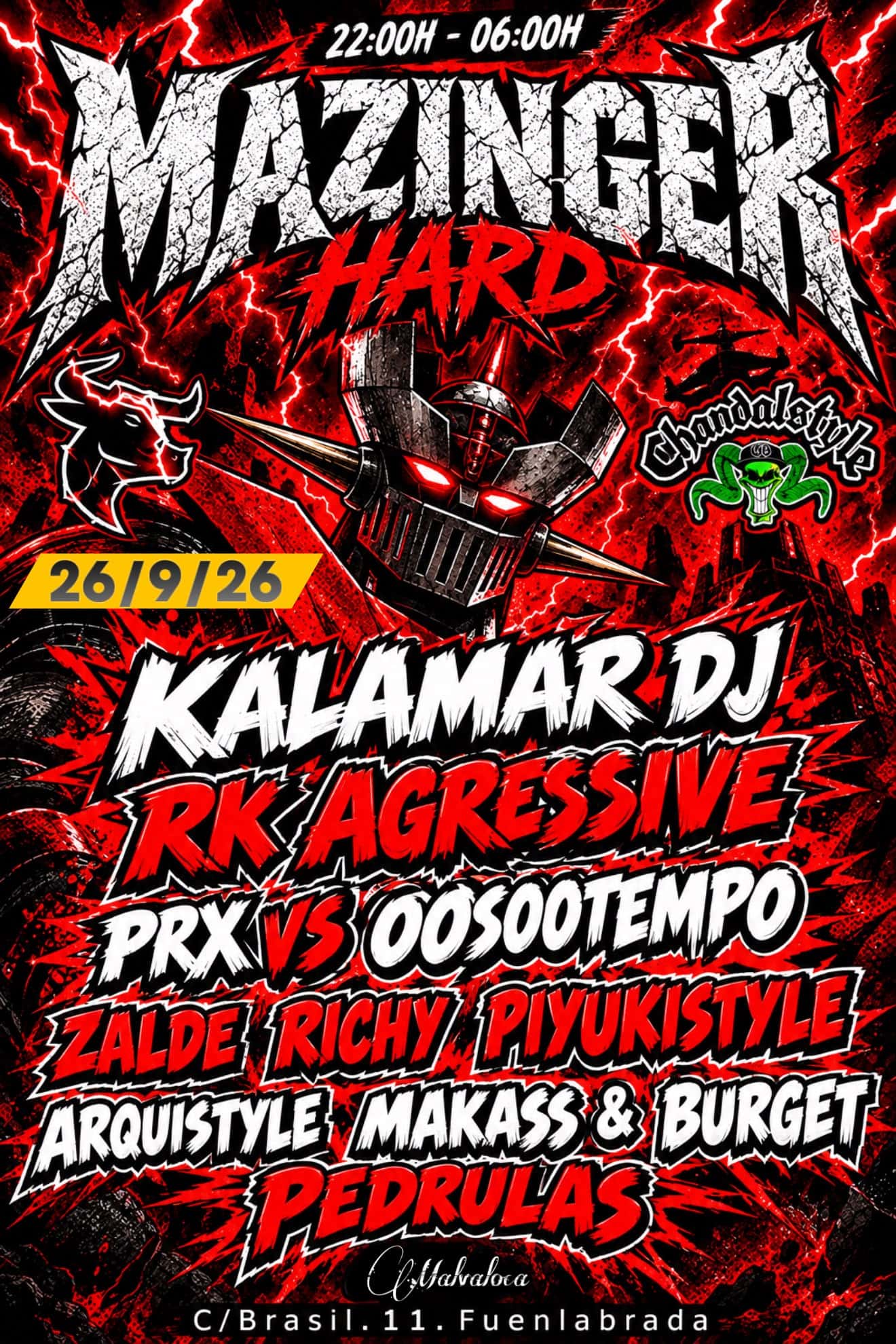 Flyer of CHANDALSTYLE MazingeR Hard