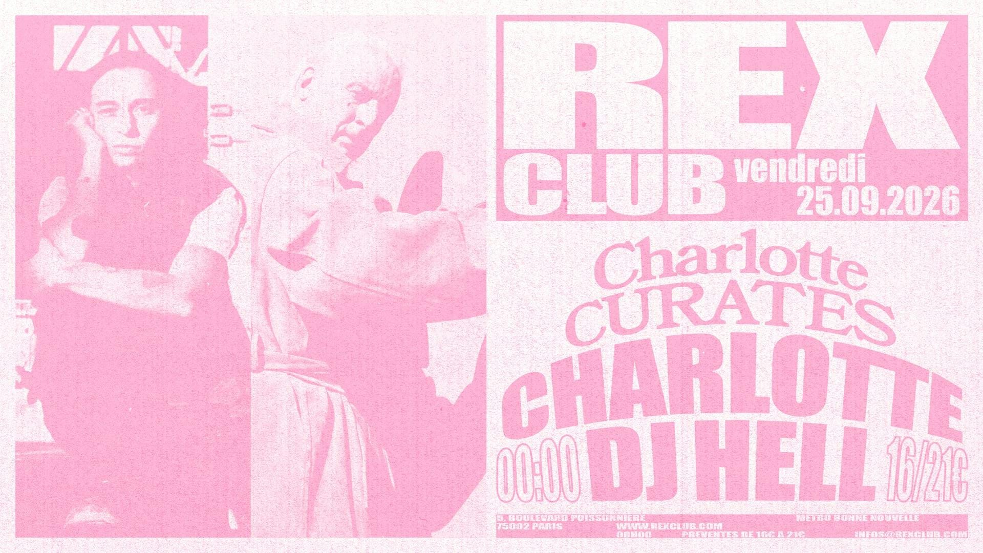 Charlotte Curates: Charlotte, Dj Hell
