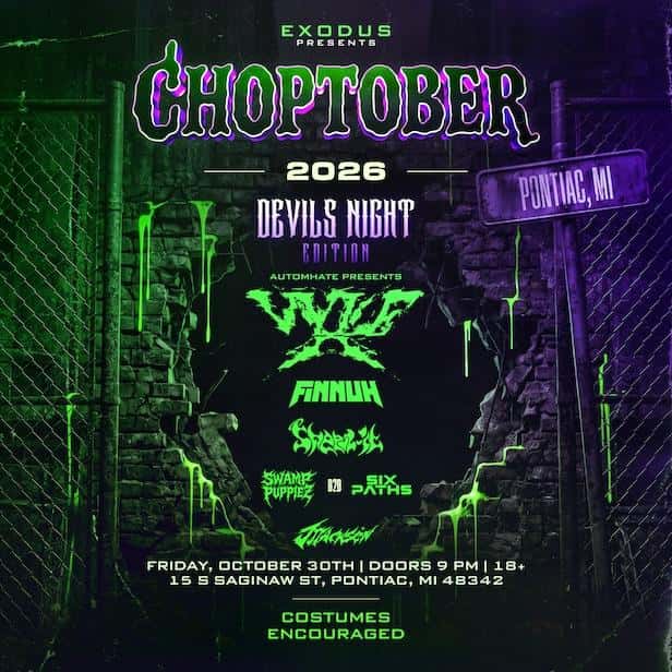 Flyer de CHOPTOBER: DEVILS NIGHT EDITION