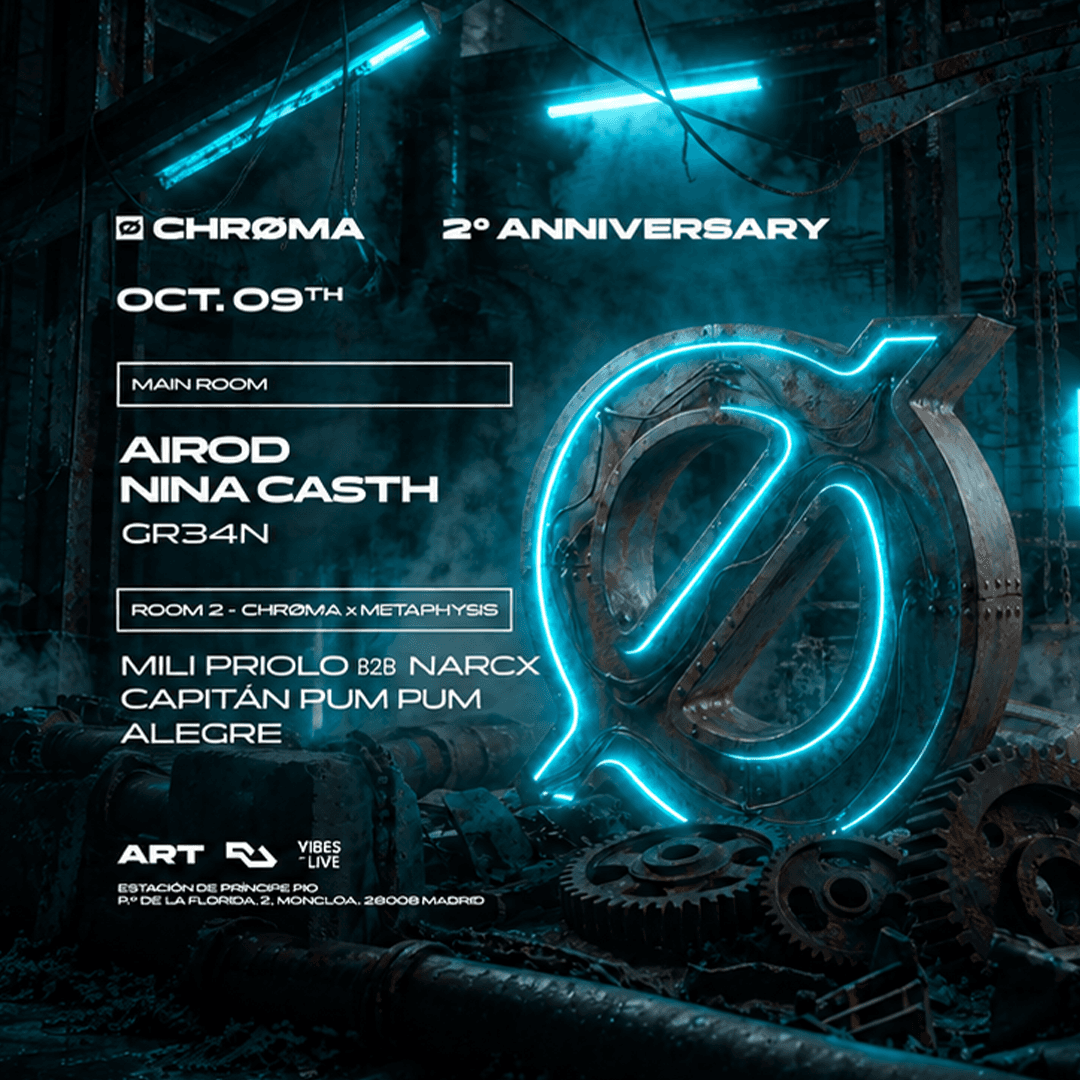 CHRØMA 2.º ANIVERSARIO | AIROD