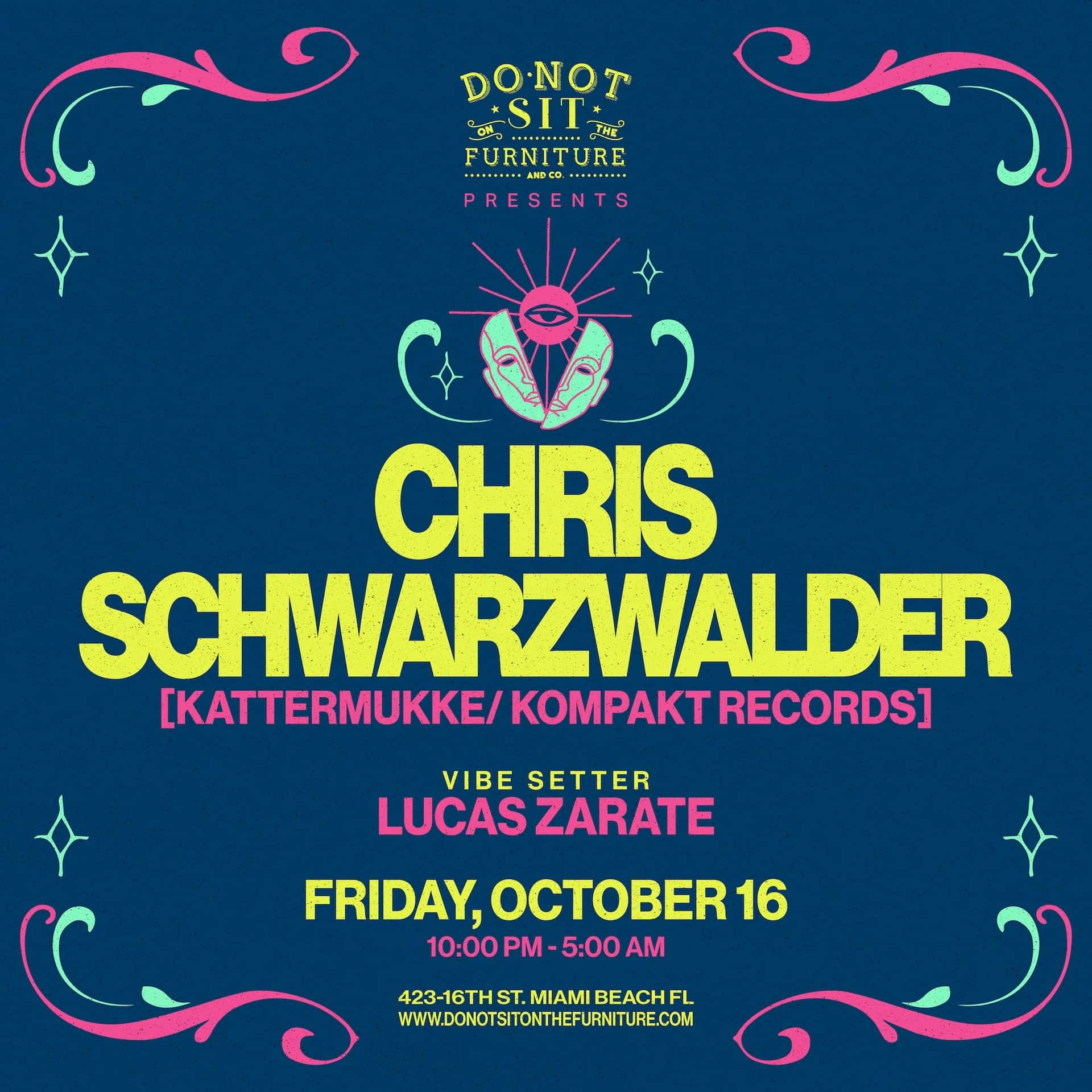 Flyer de Chris Schwarzwalder