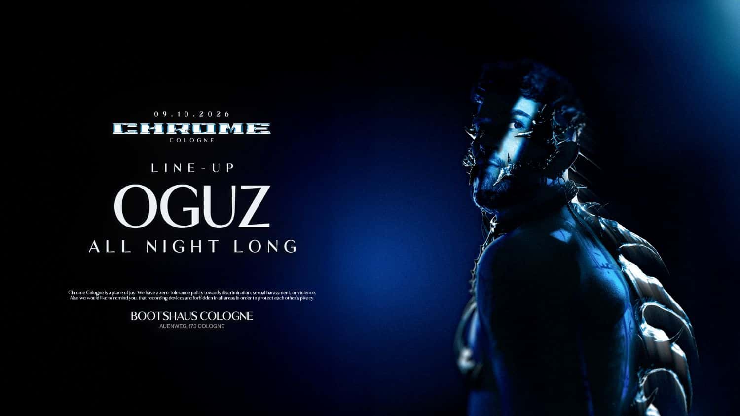 Cartel de CHROME COLOGNE