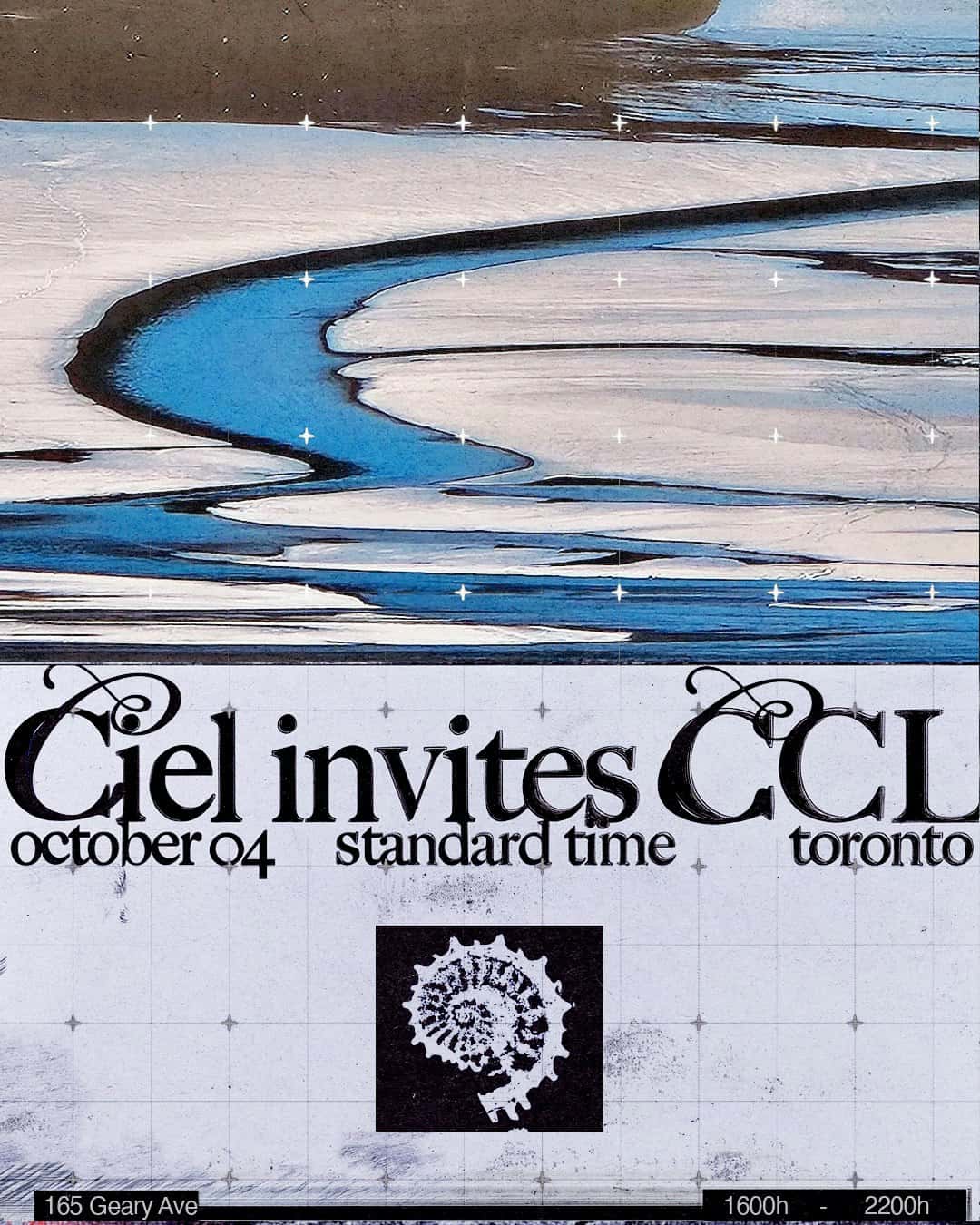 Flyer de Ciel invites: CCL