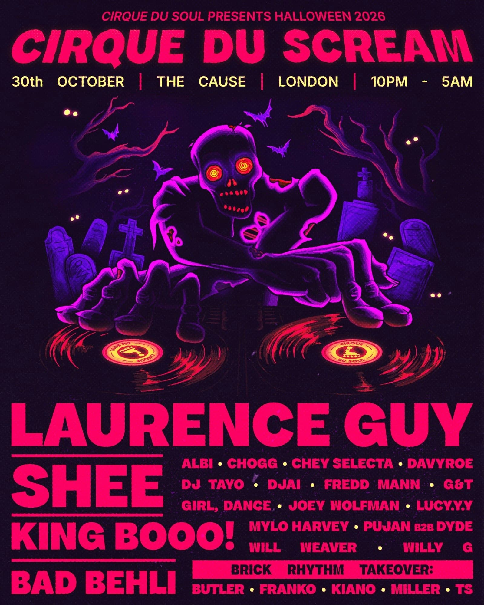 Cirque Du Soul: London // Halloween Special
