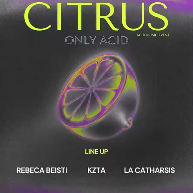Flyer of Citrus: Only Acid