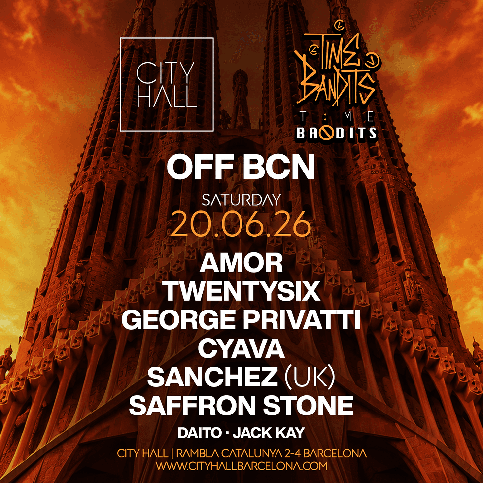 City Hall OFF BCN pres. TIME BANDITS SHOWCASE