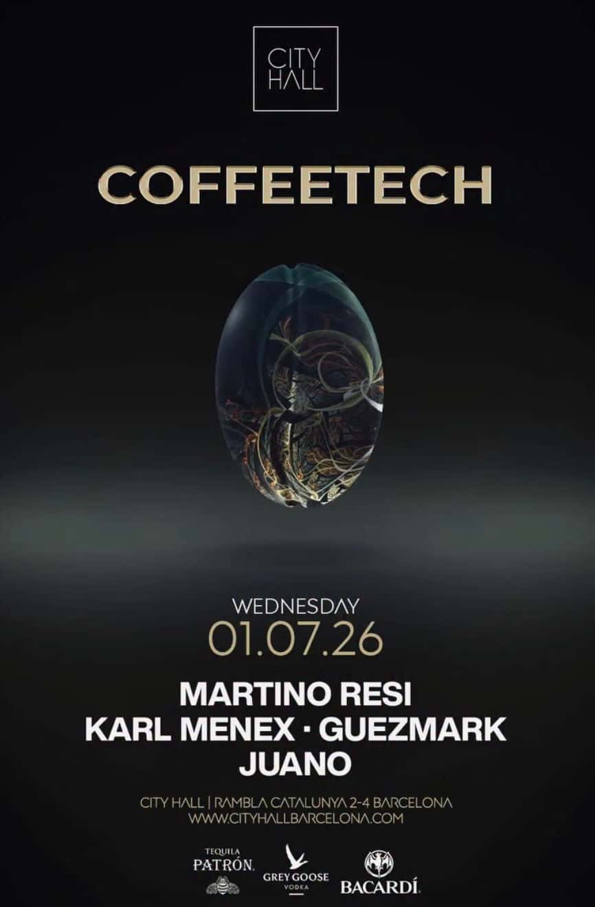Cartel de City Hall pres. COFFEETECH | Guest List