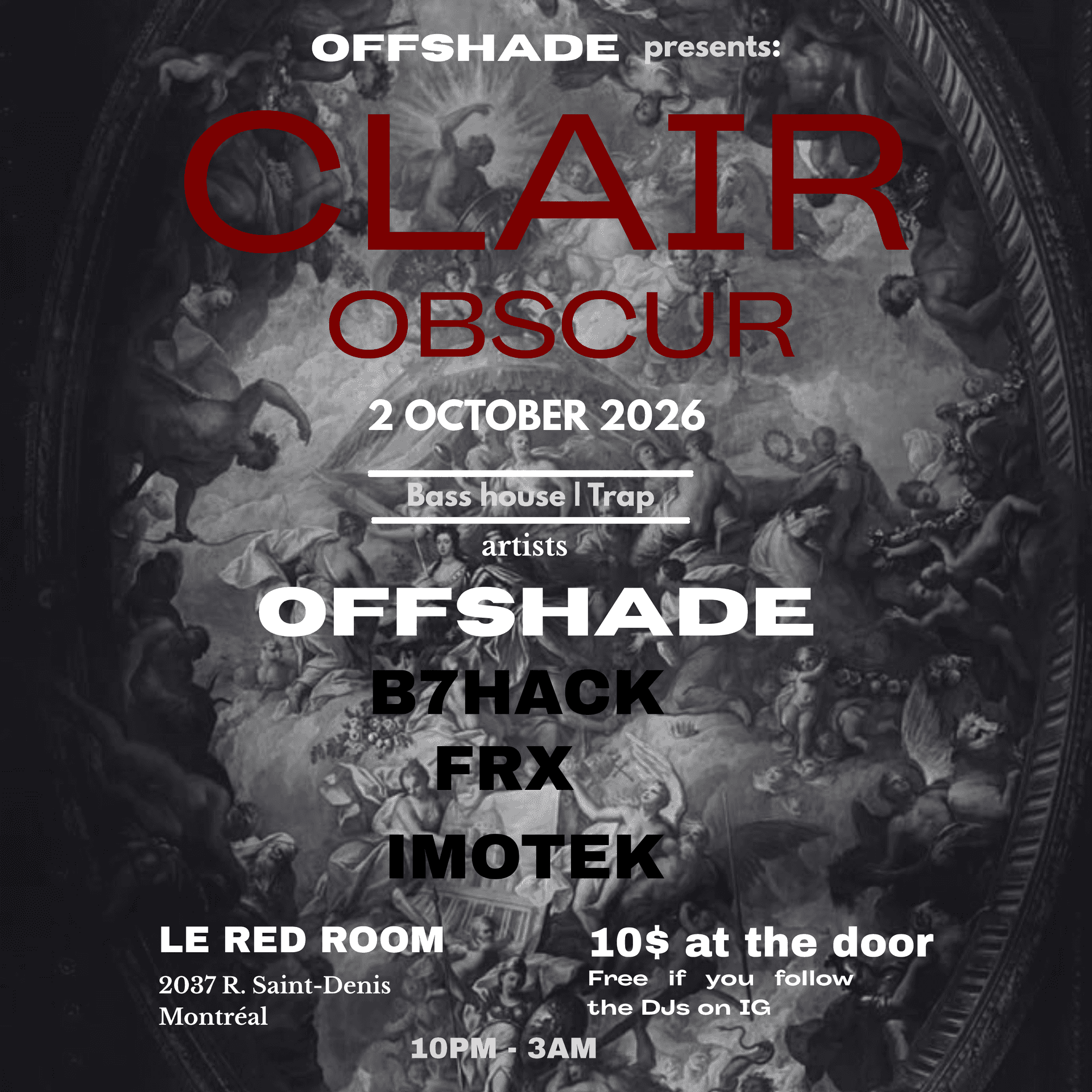 Flyer of Clair Obscur