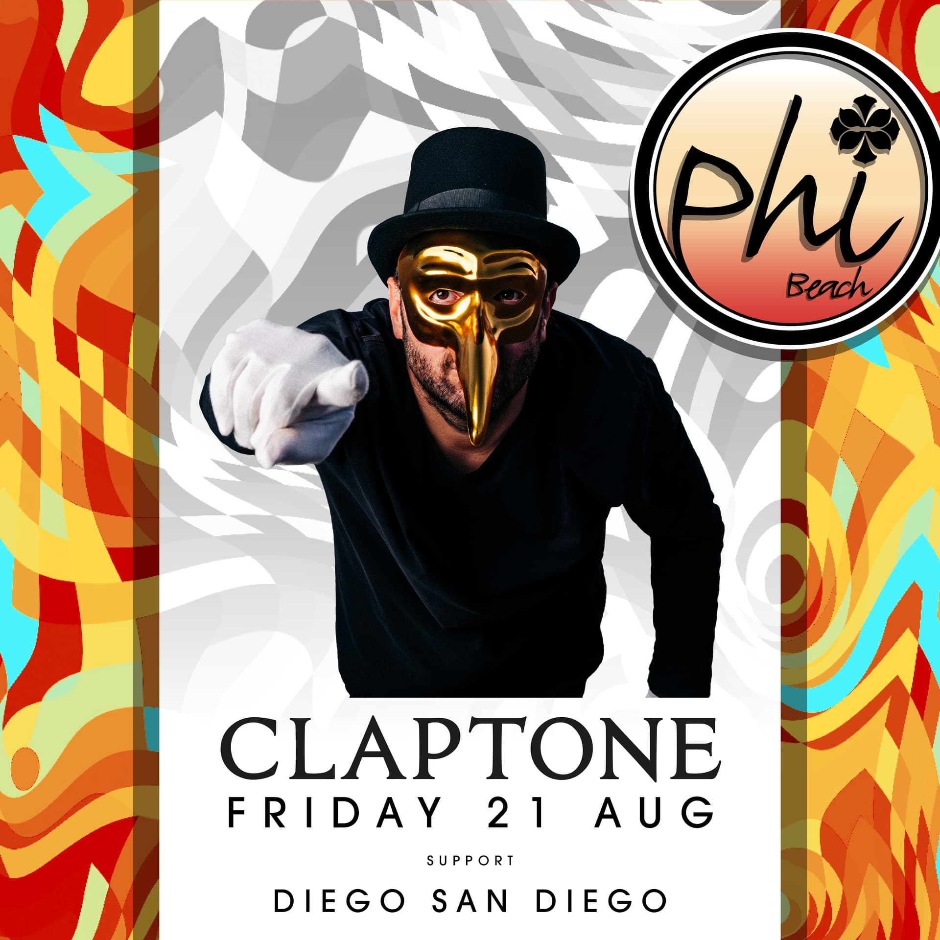 CLAPTONE - DIEGO SAN DIEGO | 21 AUGUST
