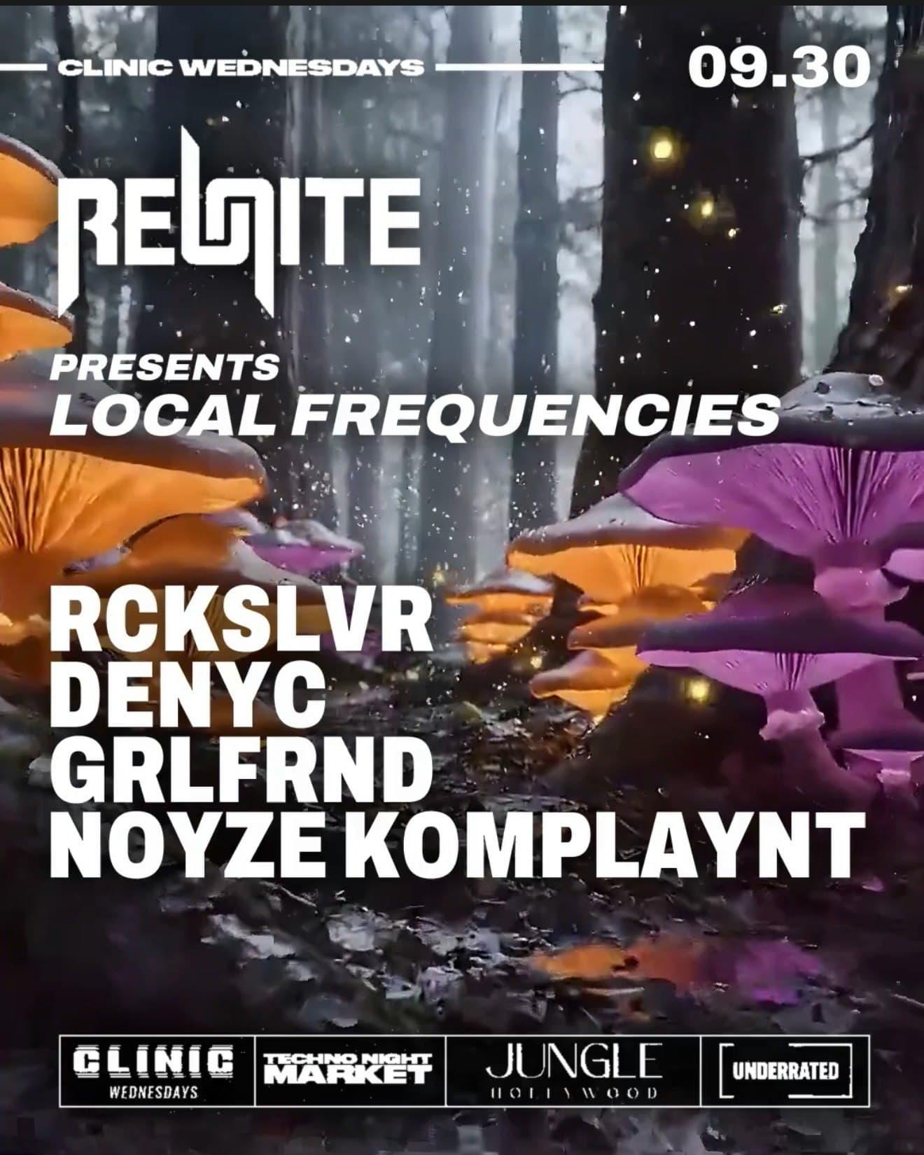 Clinic x Reunite x Local Frequencies