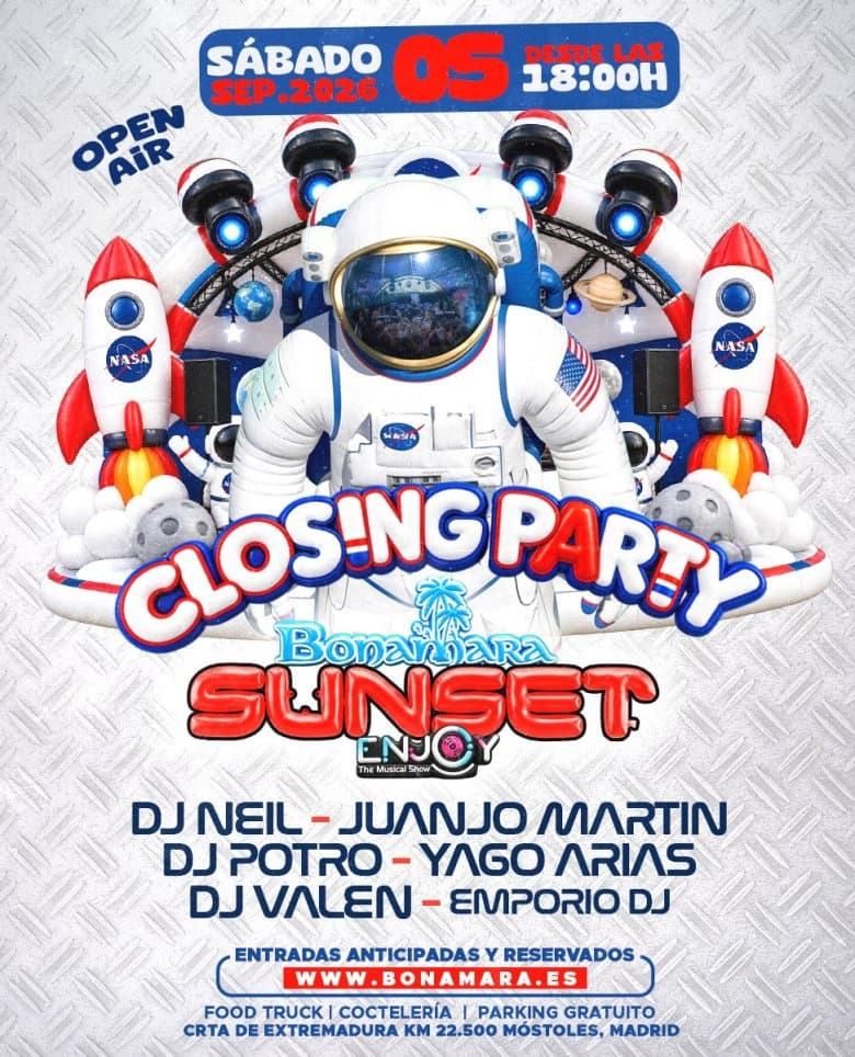 Closing - Bonamara Sunset - Tardeo