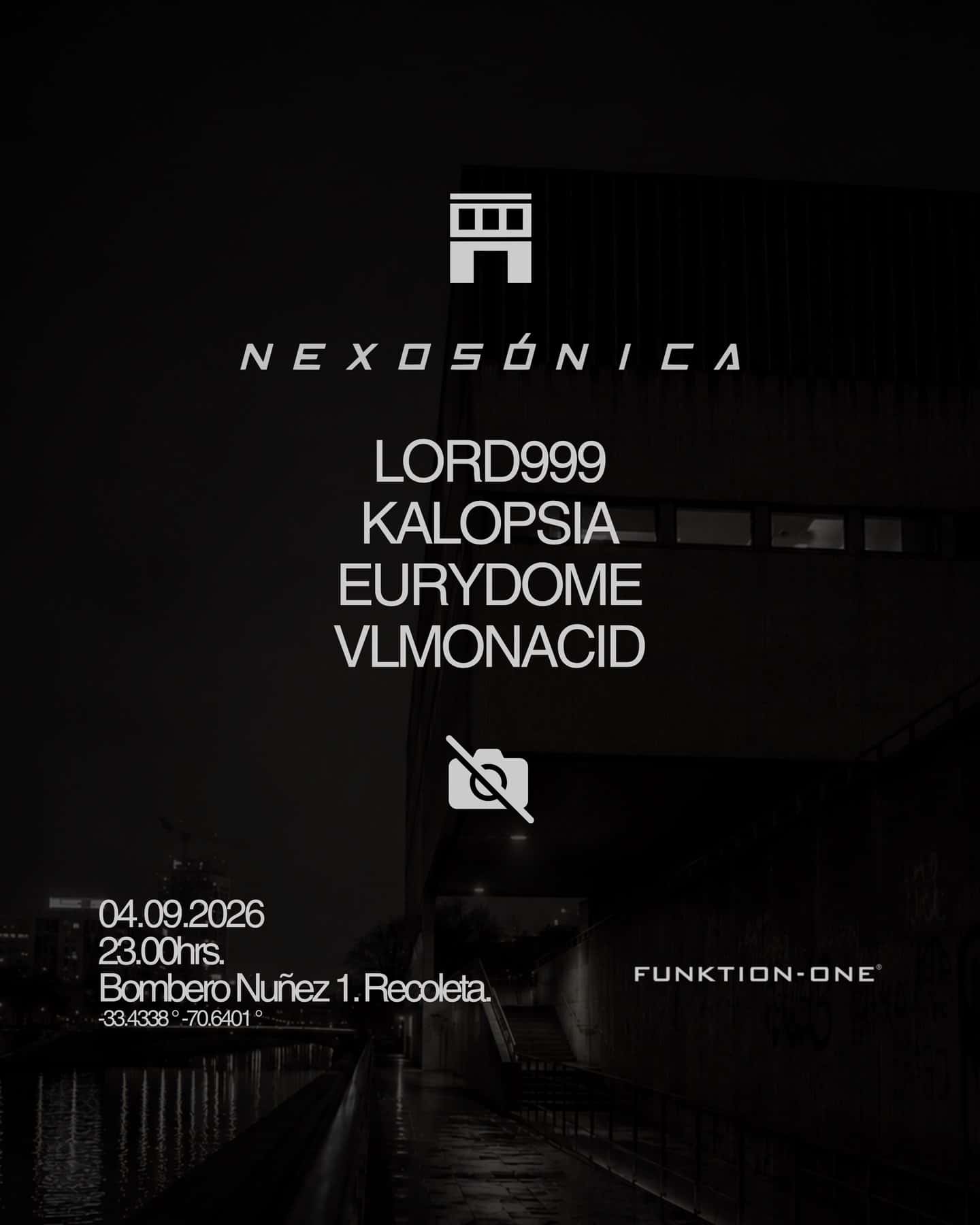 Cartel de Club 1 x Nexosónica