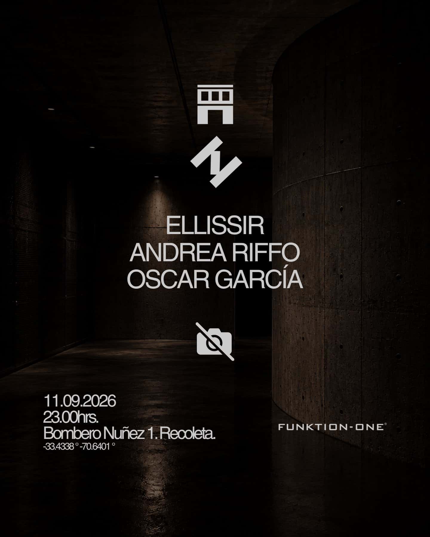 Flyer of Club 1 x Nicho