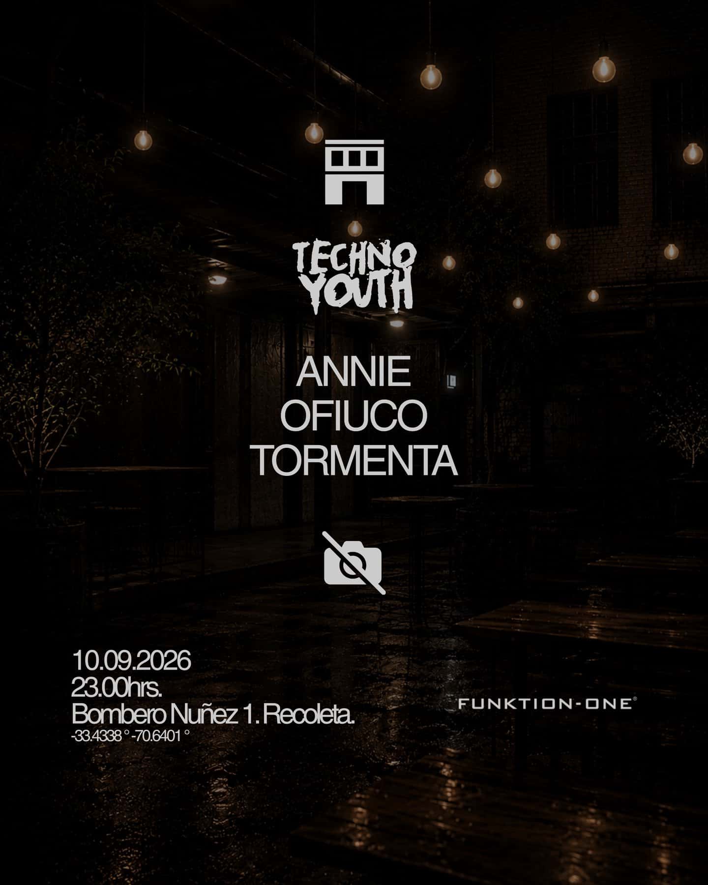 Flyer of Club 1 x Techno Youth