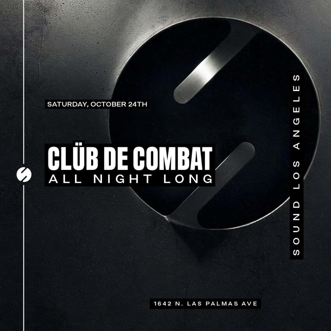 Flyer de Clüb De Combat (All Night Long)
