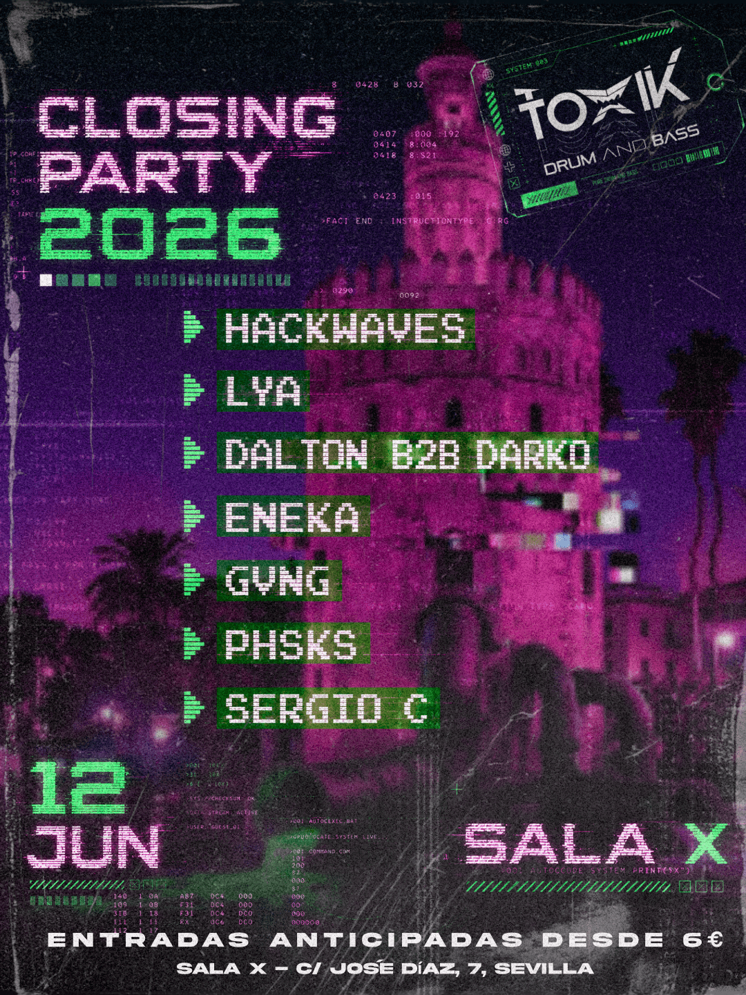 Club Toxik Dnb