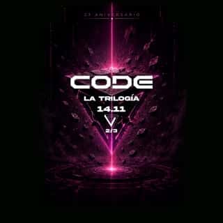 Flyer of CODE 23 Aniversario - La trilogía, segunda parte