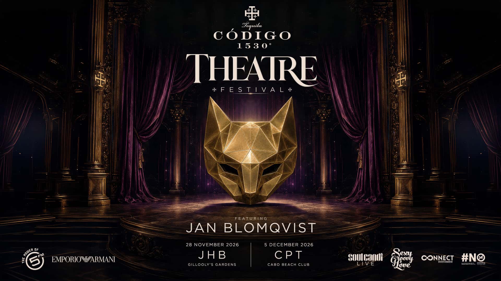Flyer of Còdigo Theatre presents Jan Blomqvist - CPT