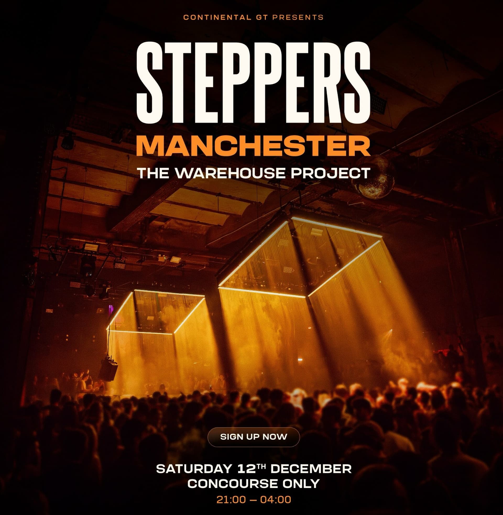 CONTINENTAL GT PRESENTS STEPPERS – CONCOURSE ONLY