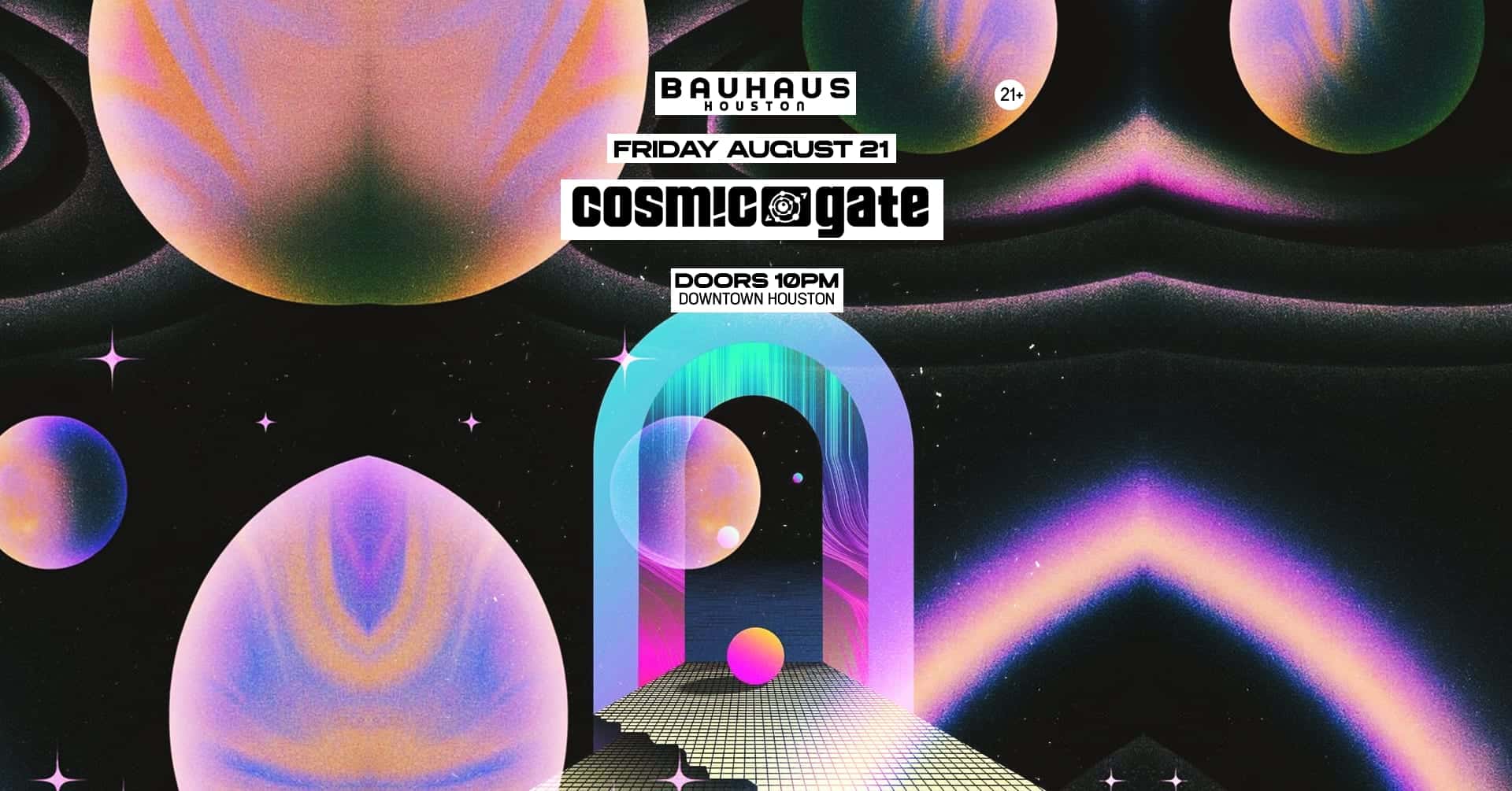 Cartel de Cosmic Gate
