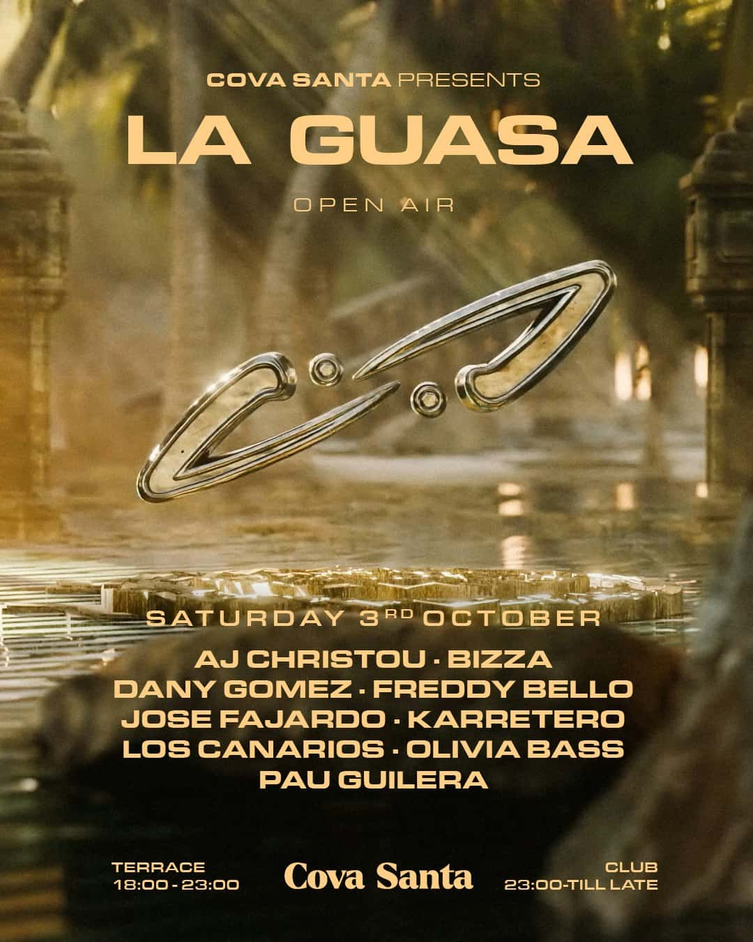 Flyer de Cova Santa Presents La Guasa
