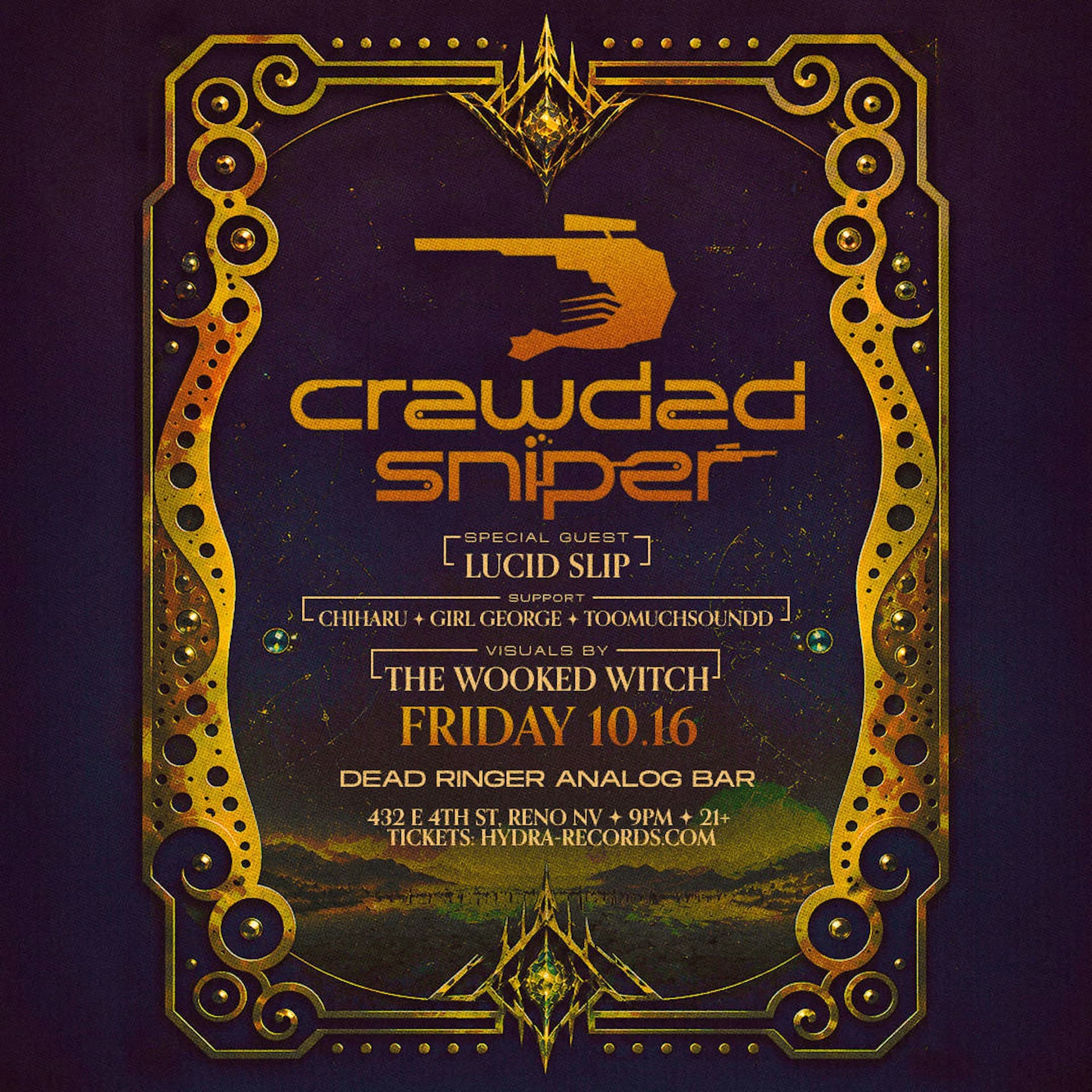 Crawdad Sniper & Lucid Slip