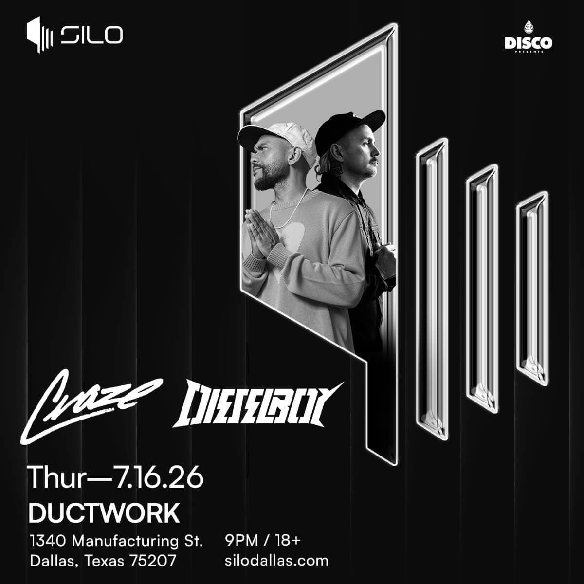 Cartel 1 de Craze x Dieselboy