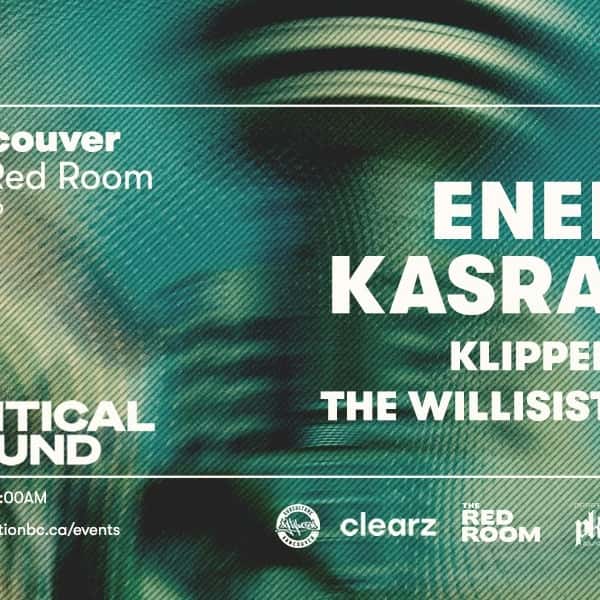 Flyer of Critical Sound w/ Enei x Kasra at SUBculture Saturdays