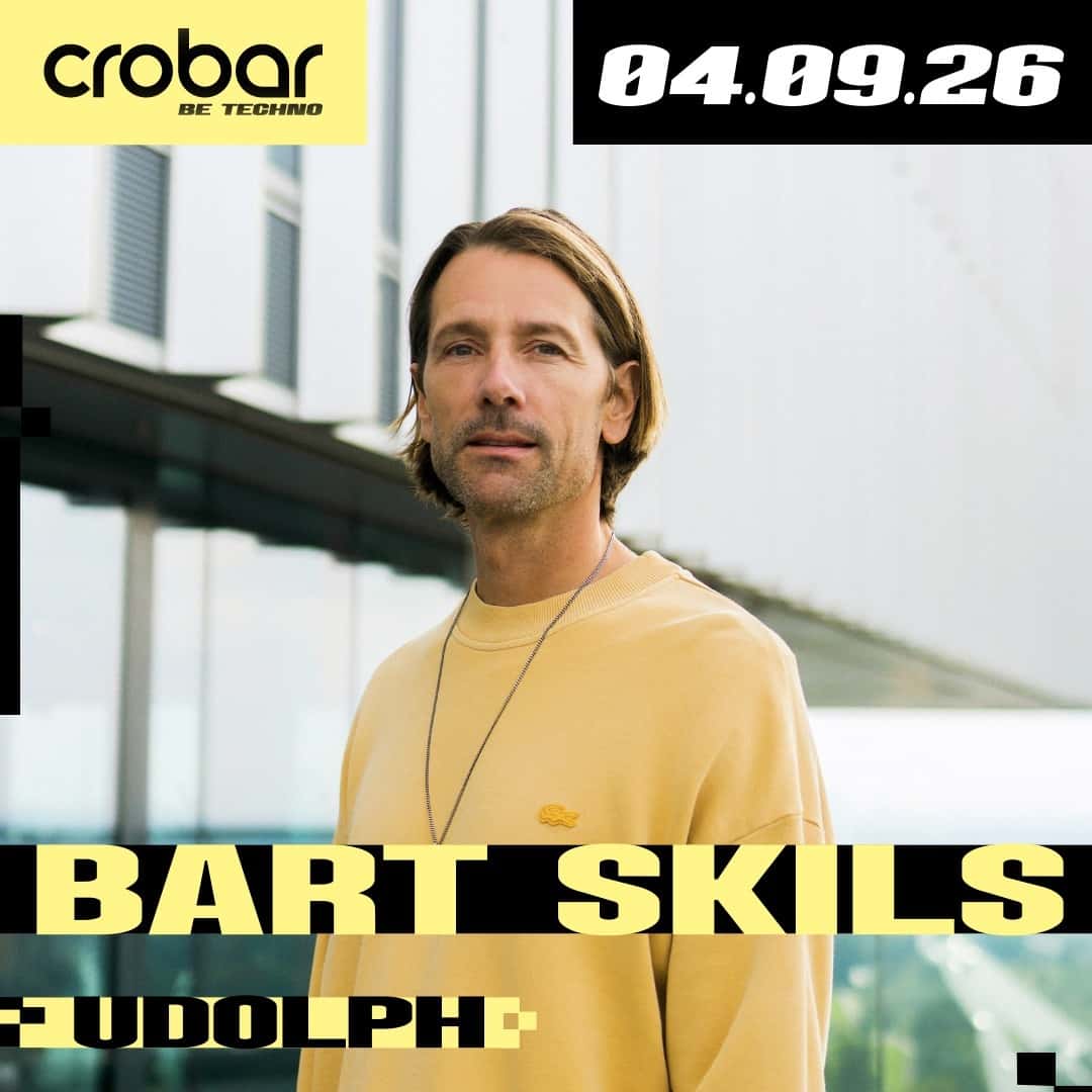 Flyer de Crobar Be Techno Pres.: Bart Skils