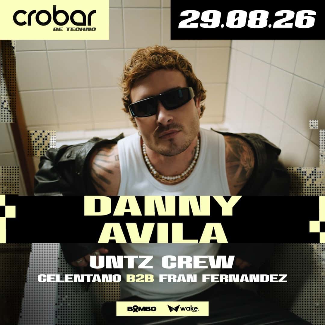 Flyer de Crobar Be Techno Pres.: Danny Avila