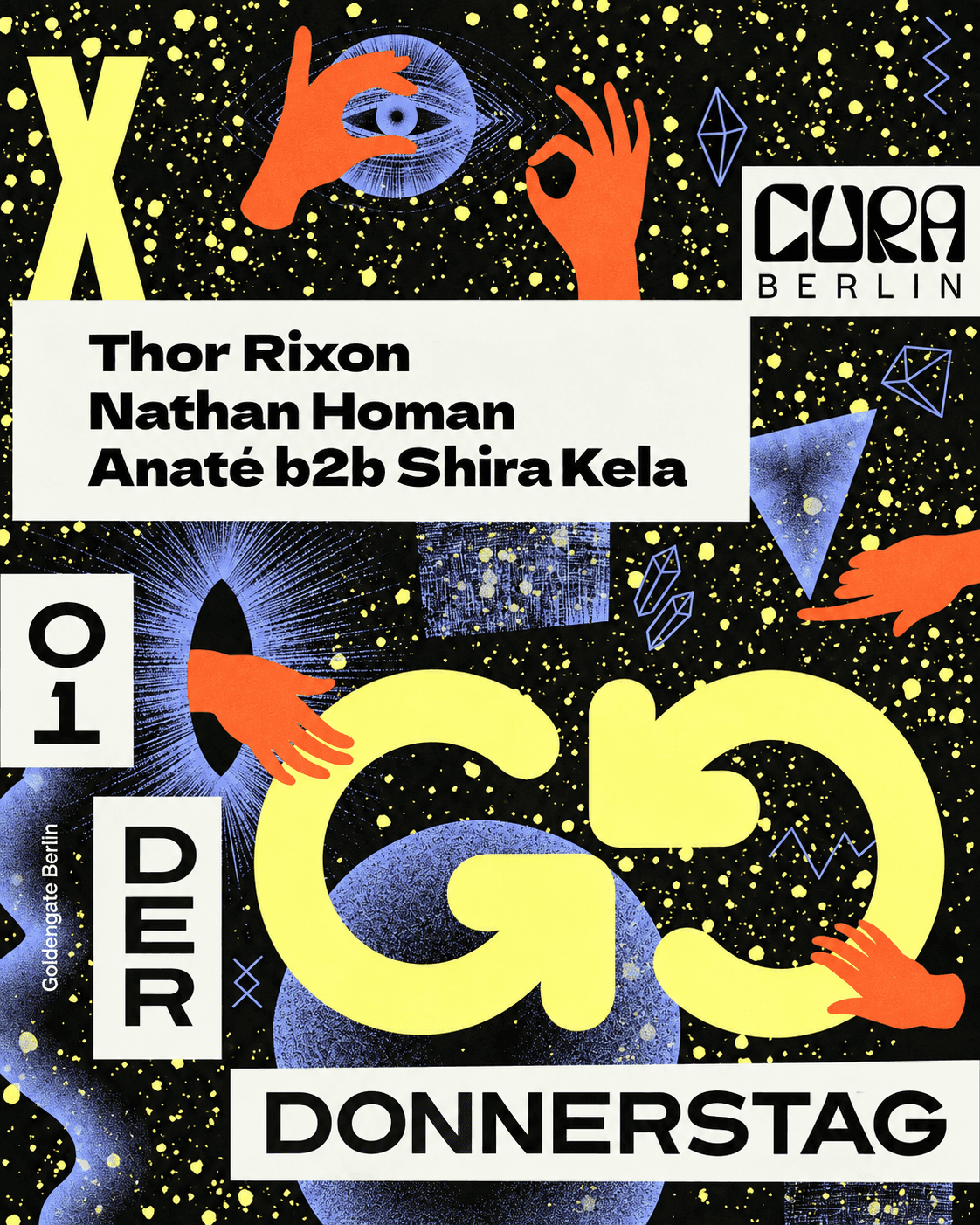 Flyer of CURA NIGHT