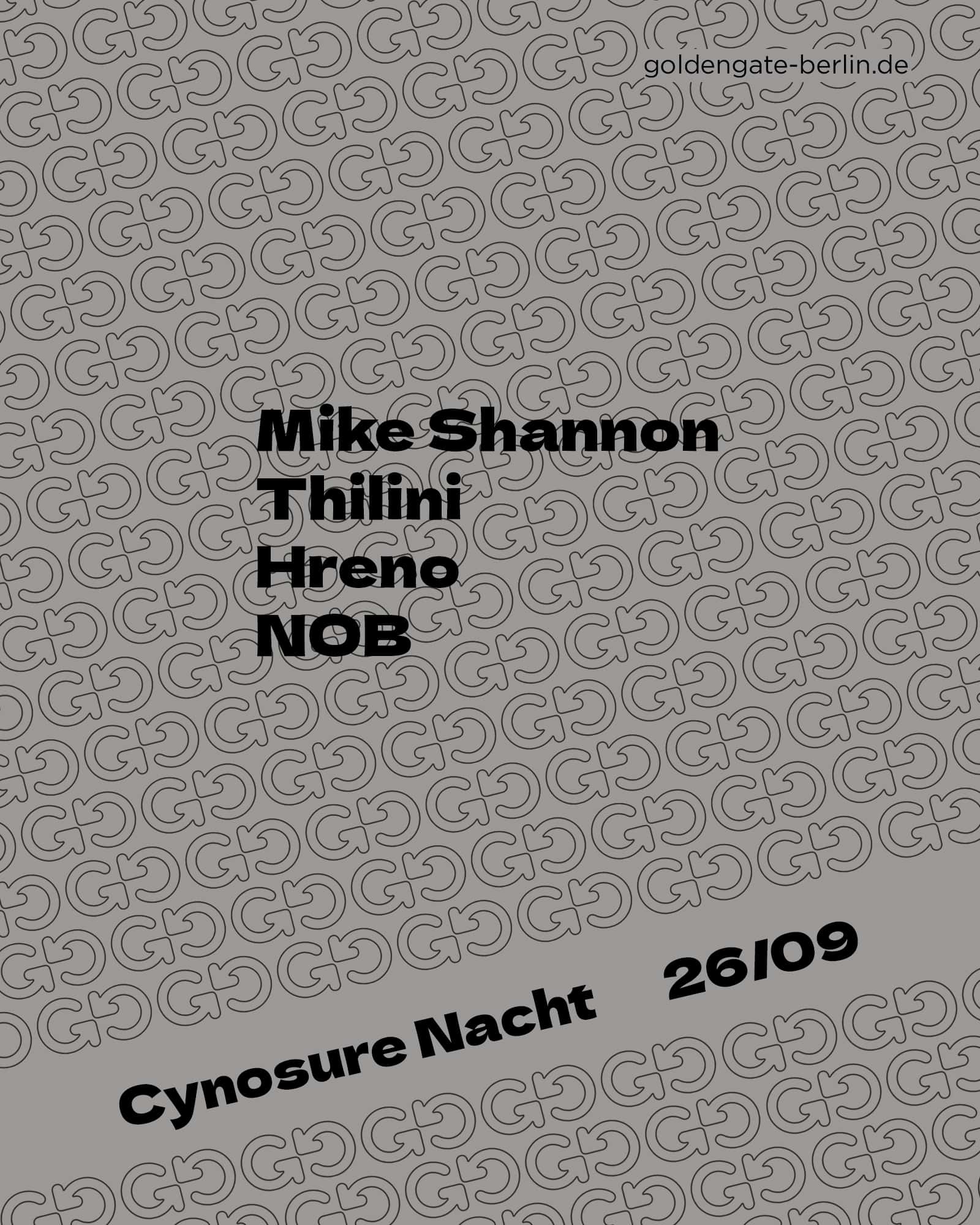 Flyer of Cynosure Nacht