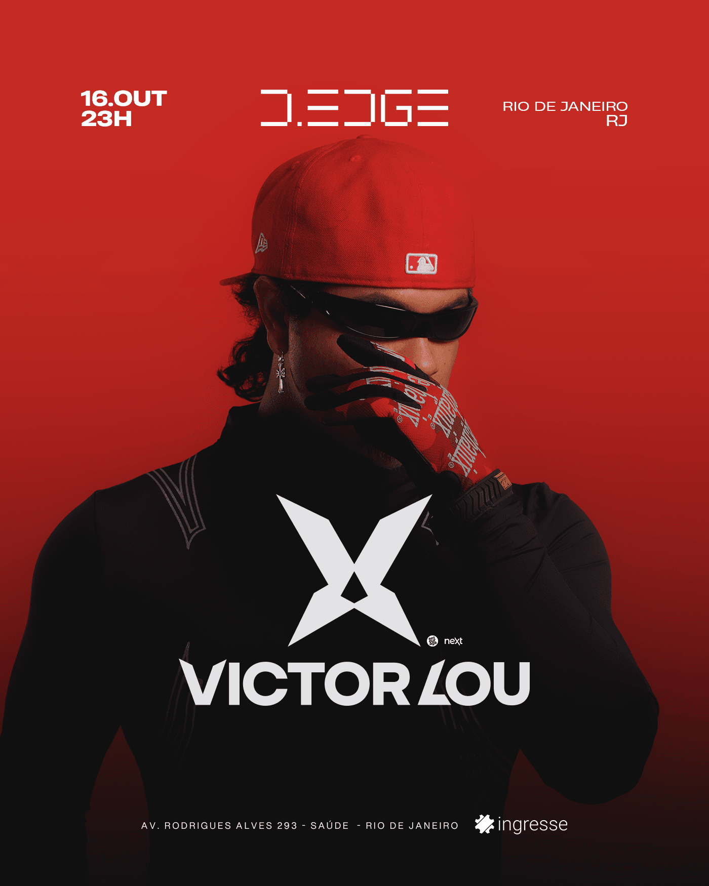 D-EDGE Rio apresenta Victor Lou