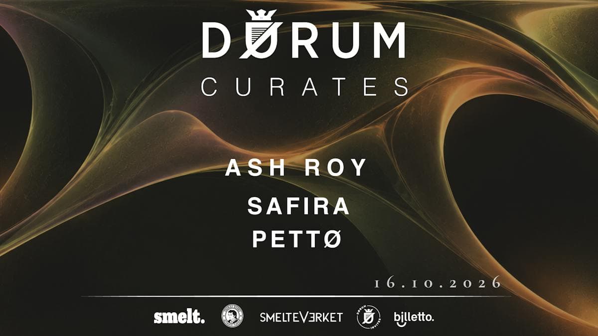 Dørum Curates. Soupherb Records Showcase - Ash Roy (DE) Safira & Pettø
