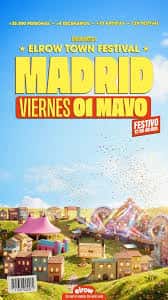 Cartel de elrow Town Madrid