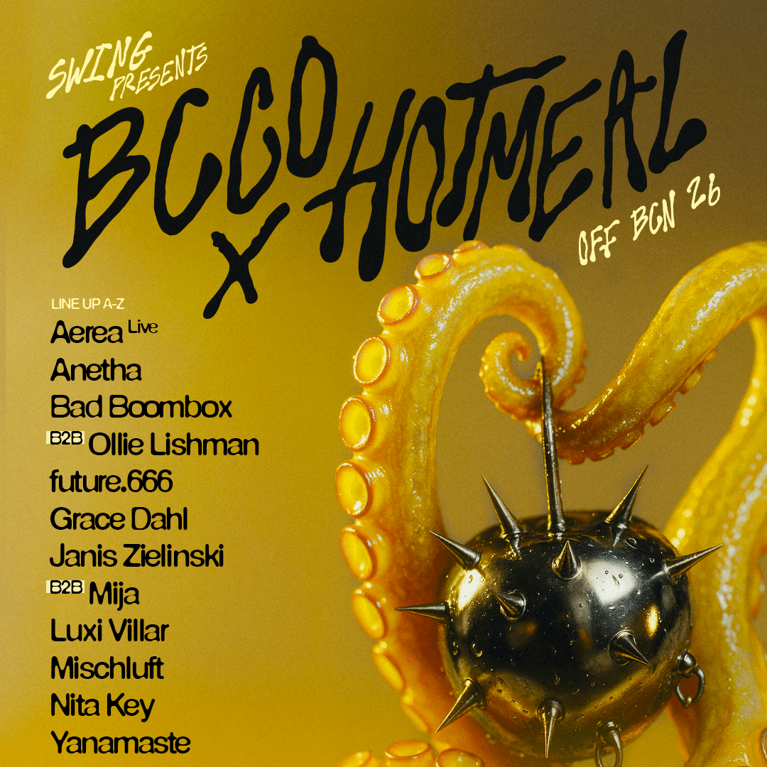 Cartel de BCCO x Hot Meal (OFF BCN 26)
