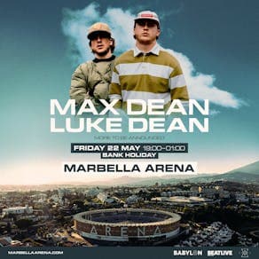 Cartel de Max Dean & Luke Dean at Marbella Arena