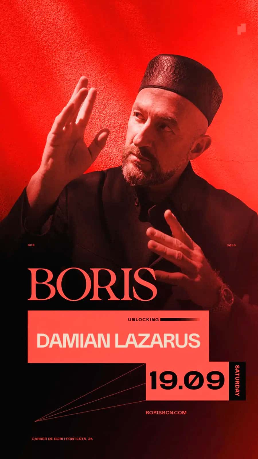 Cartel de Damian Lazarus