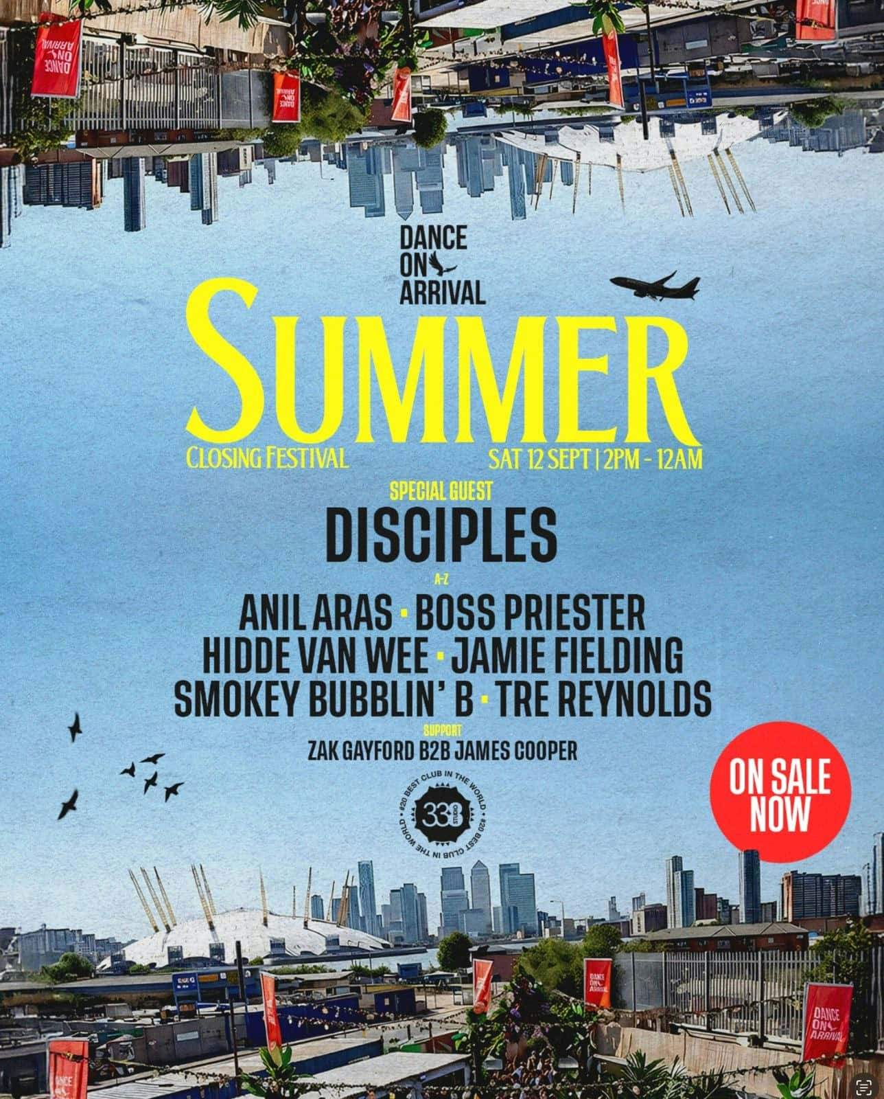 Flyer de Dance On Arrival - Summer Closing Festival