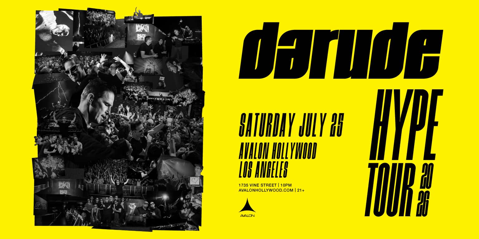 Flyer of Darude