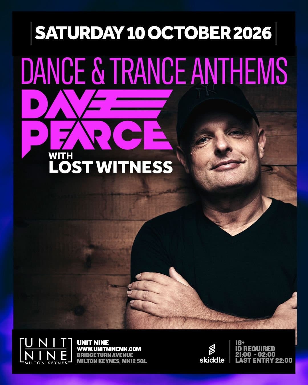 Dave Pearce in Milton Keynes W/ Lost Witness