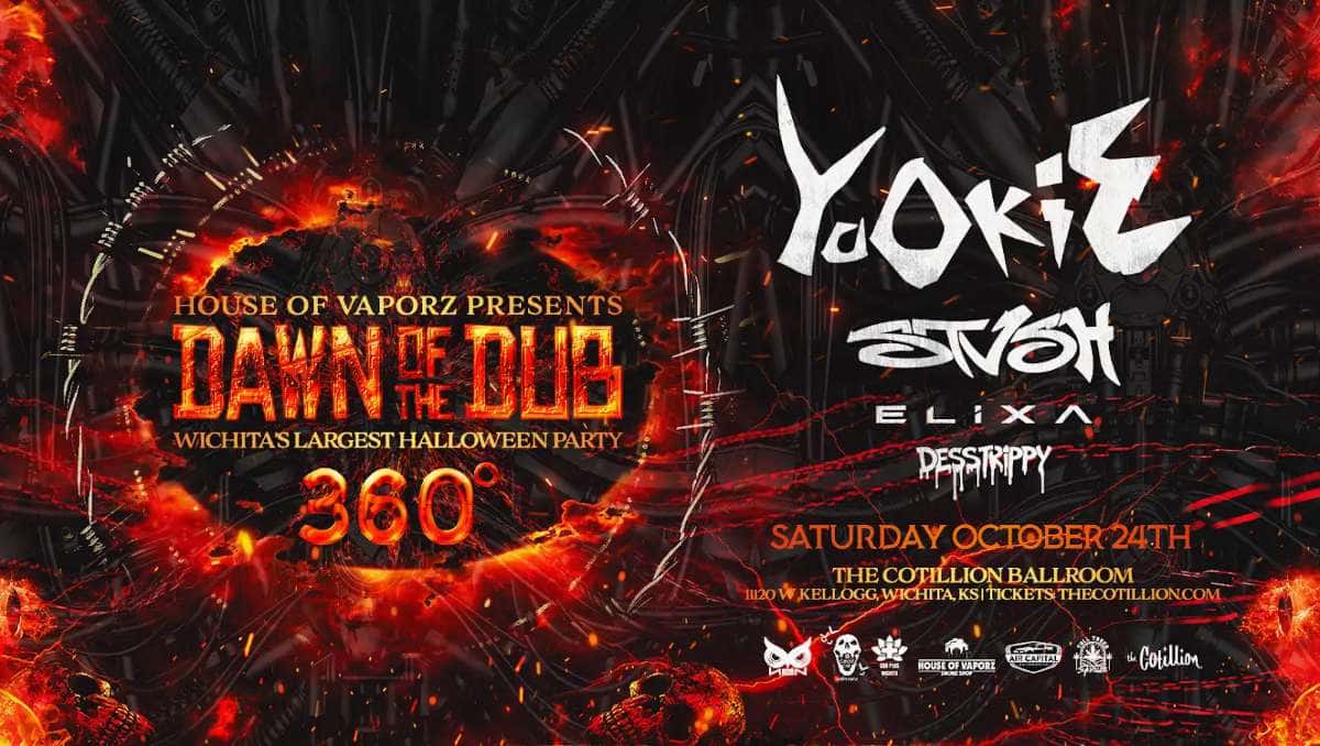Flyer of DAWN OF THE DUB: Yookie 360°