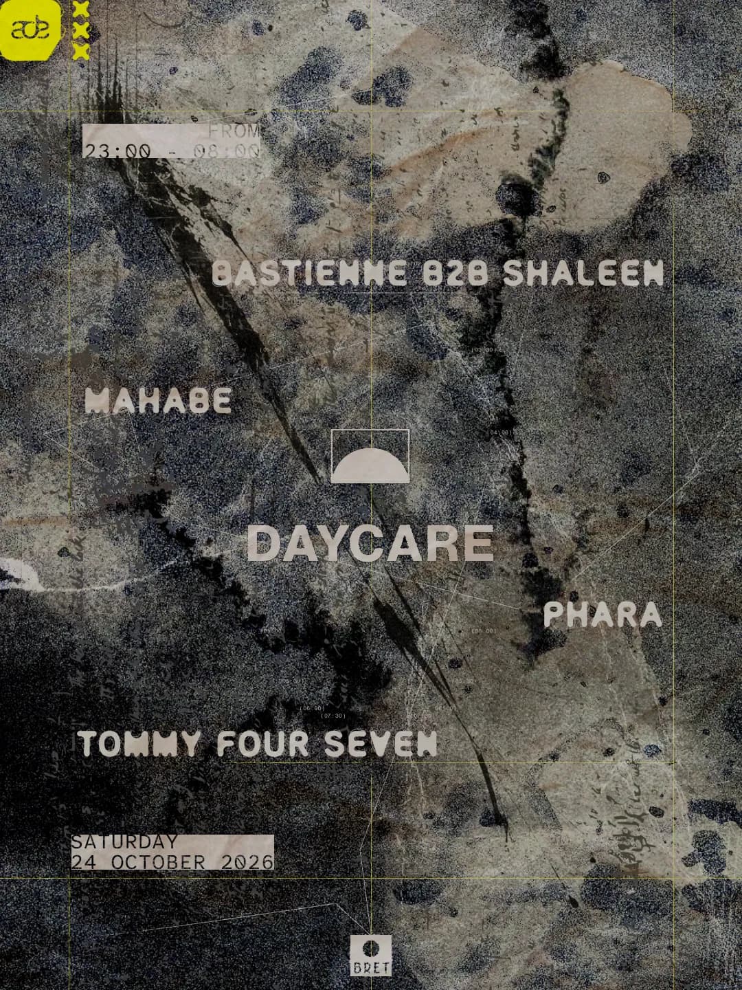 DAYCARE - BASTIENNE B2B SHALEEN, MAHABE, PHARA, TOMMY FOUR SEVEN - ADE