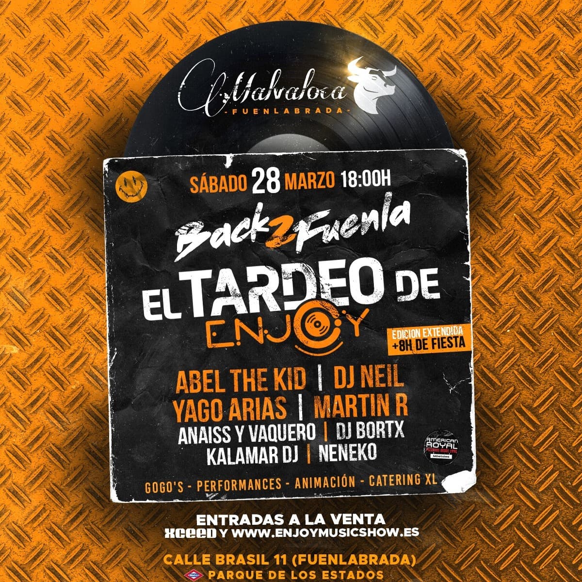 Cartel de ENJOY BACK TO FUENLA