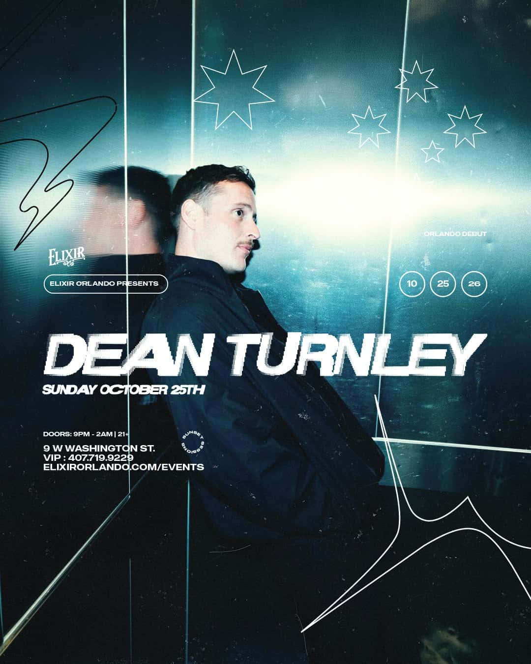 Flyer of Dean Turnley: Orlando Debut