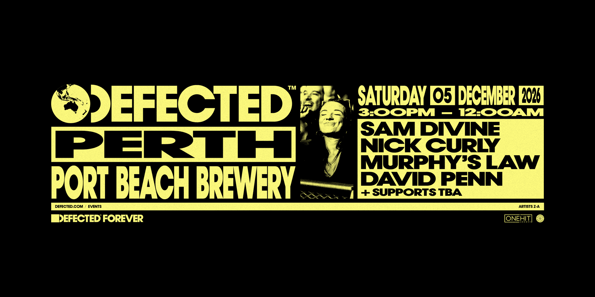 Flyer of Defected Perth 2026